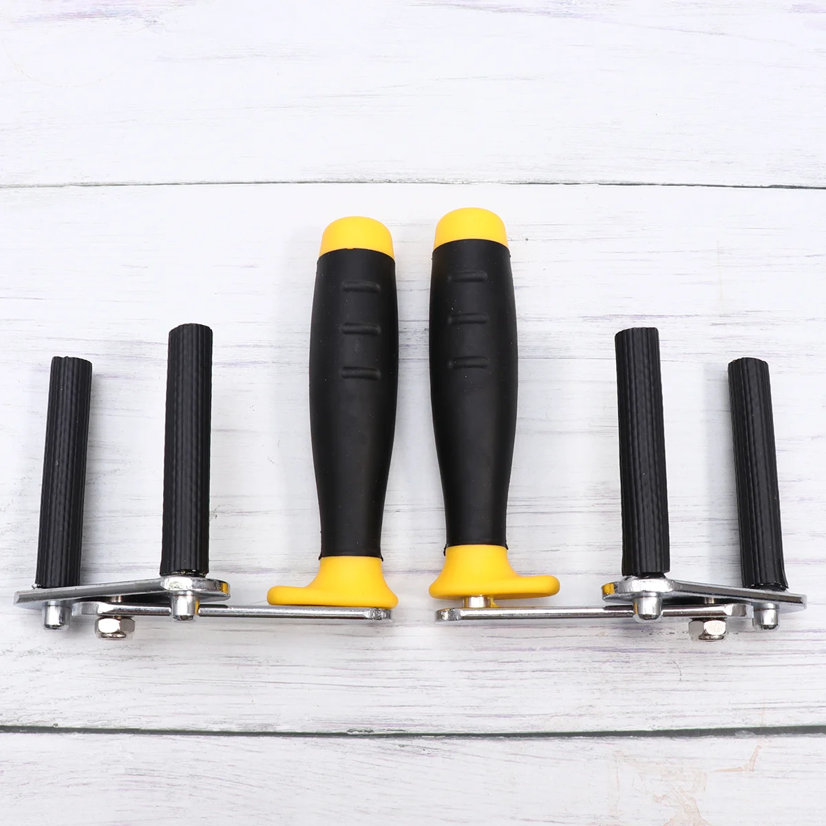 1 Pair Gypsum Board Lifter Portable Ceramic Tile Gypsum Board Lifter Multi Function Glass Carrying Tool with Random Color Handle