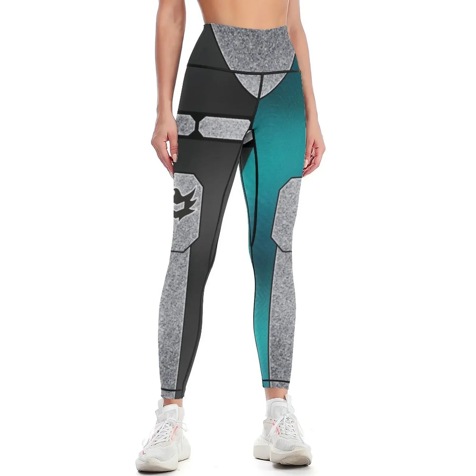 

American Nightmate 2020 Black/Teal Leggings Sports pants woman Women sports Women's pants Womens Leggings