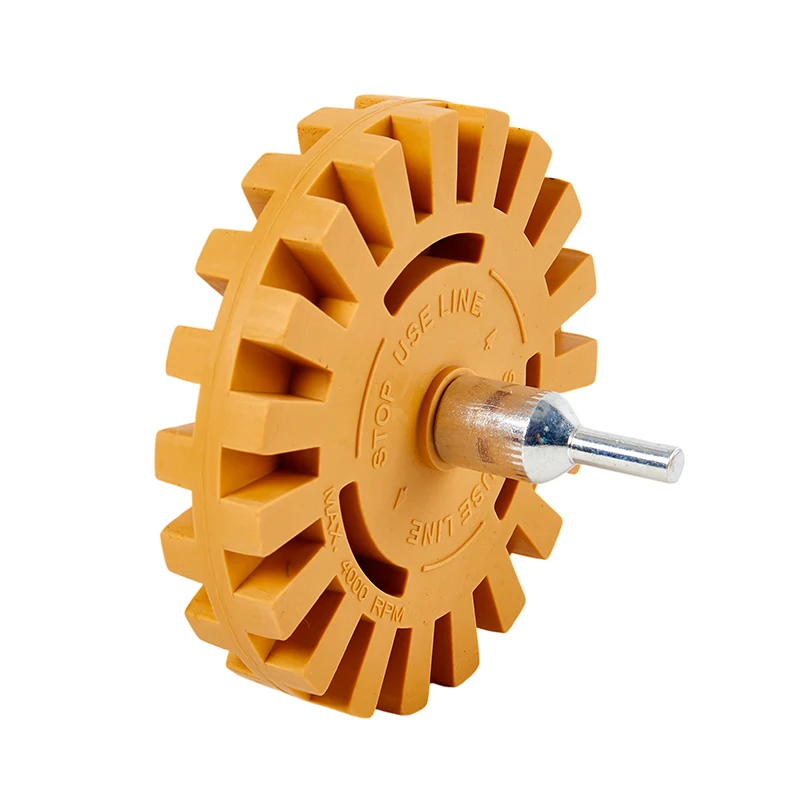 Borracha pneumática para carro, 8cm/10cm, almofada de roda, decalque, removedor de pintura, ferramenta de polimento