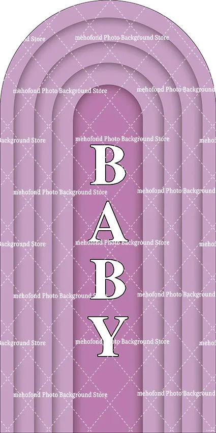 Mehofond Sfondo a righe beige marrone Festa di compleanno per neonato Sfondo per baby shower Decorazione rosa verde Sfondo Chiara su 2 lati