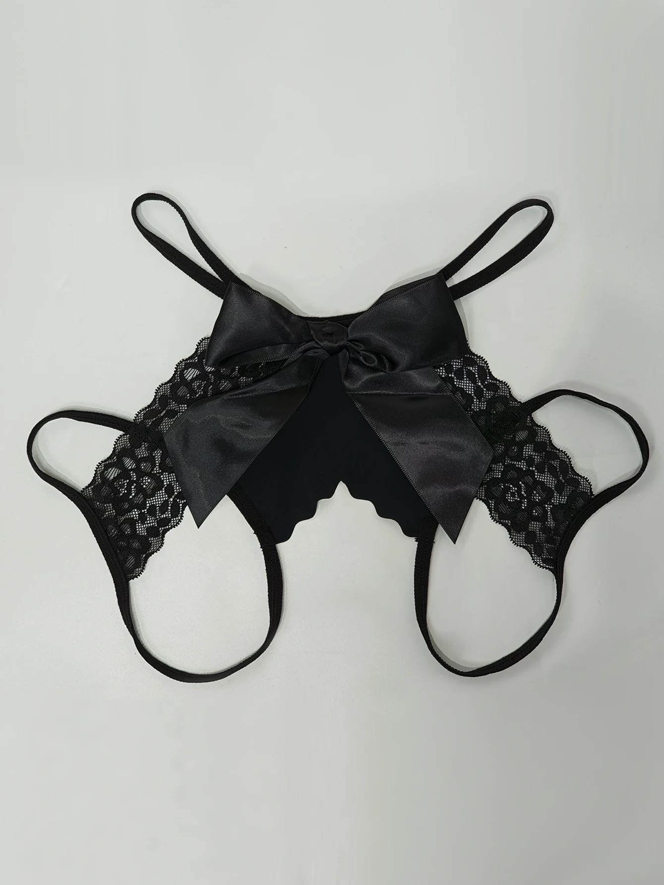 ملابس داخلية نسائية بدون حمالات جي سترينج مع أنا أحب زوجي يطبع ملابس داخلية مثيرة مفتوحة المنشعب للإناث مقاس كبير