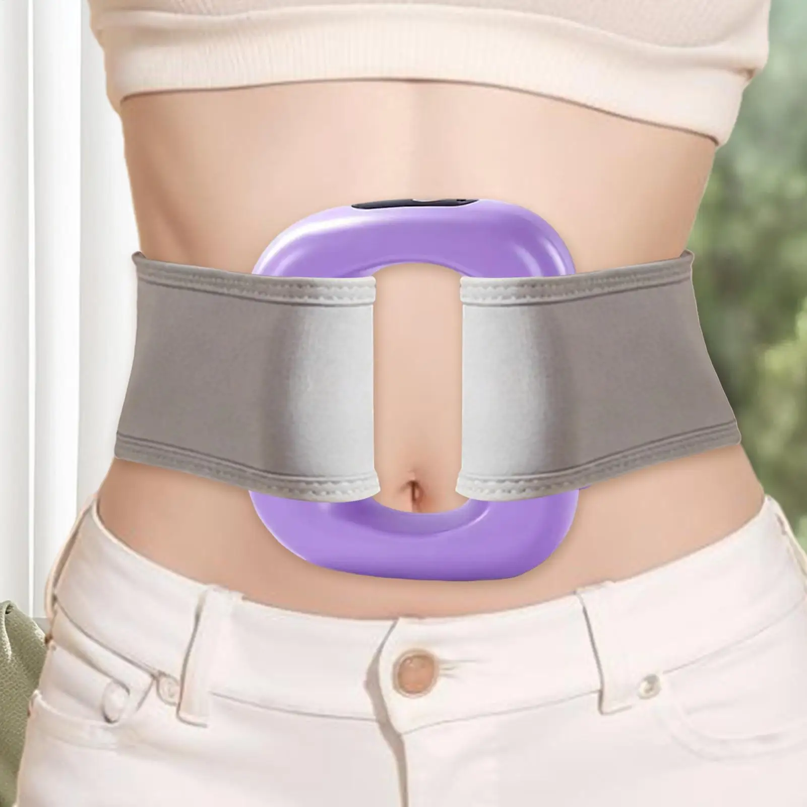 Cellulite Massage Tool 3 Modes 5 Levels Cellulite Slimming Massage Ring Portable Fascia Ring For Deep Tissue Thigh Leg Muscle