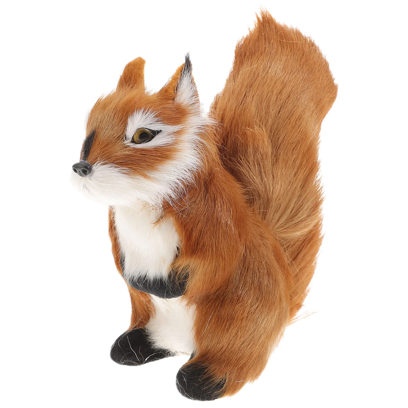 

Outdoor Squirrel Decor Decoration High Simulation Animal Patio Decorations Statue The Gift