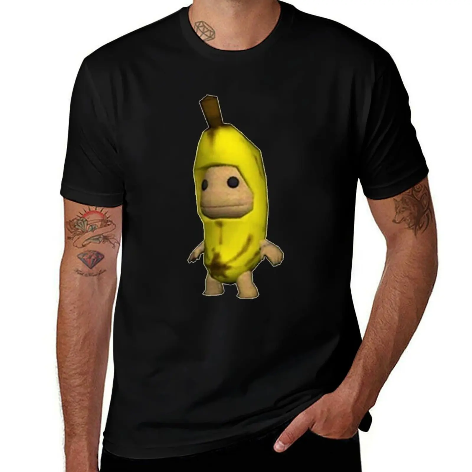 

banana sackboy T-Shirt t shirts for man cotton cotton t shirt pack T-Shirt