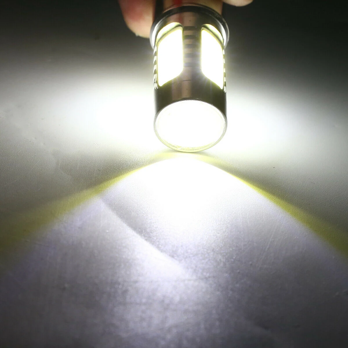 Strange Motorcycle Headlight 12V H6 BA20D 4 COB LED White Bulb Light Suitable For Moped ATV Headlight