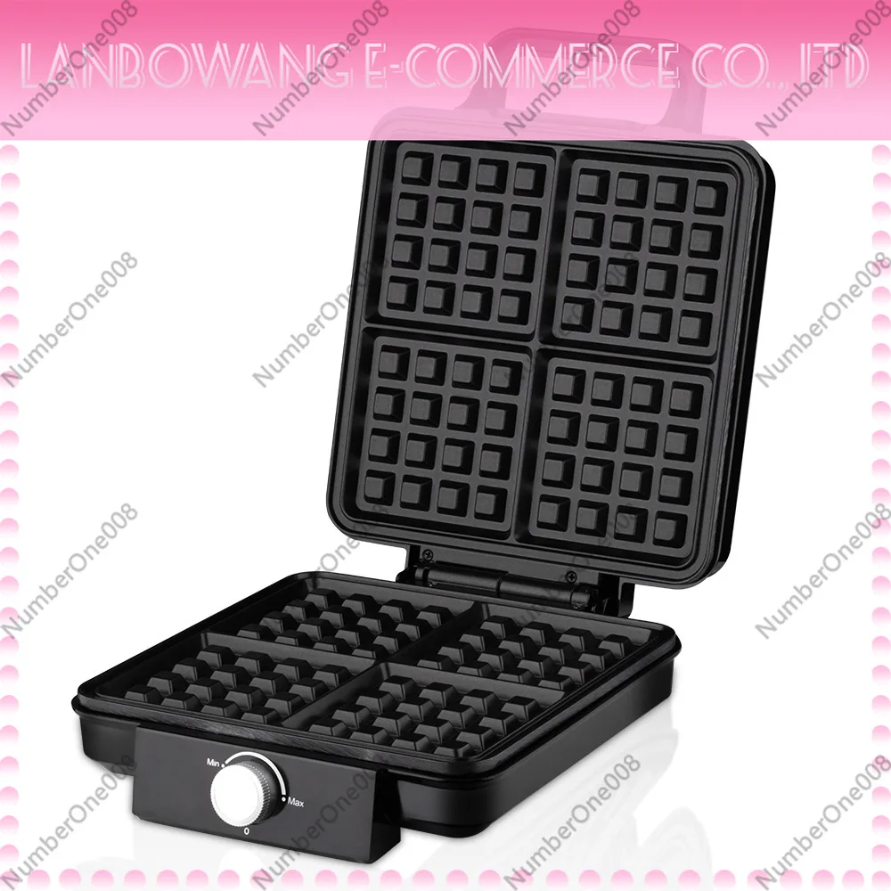 Home Waffle Maker Four Piece Breakfast Maker Cross Border Kitchen Sandwich Machine Panini Maker Bread Machine Electric Griddle