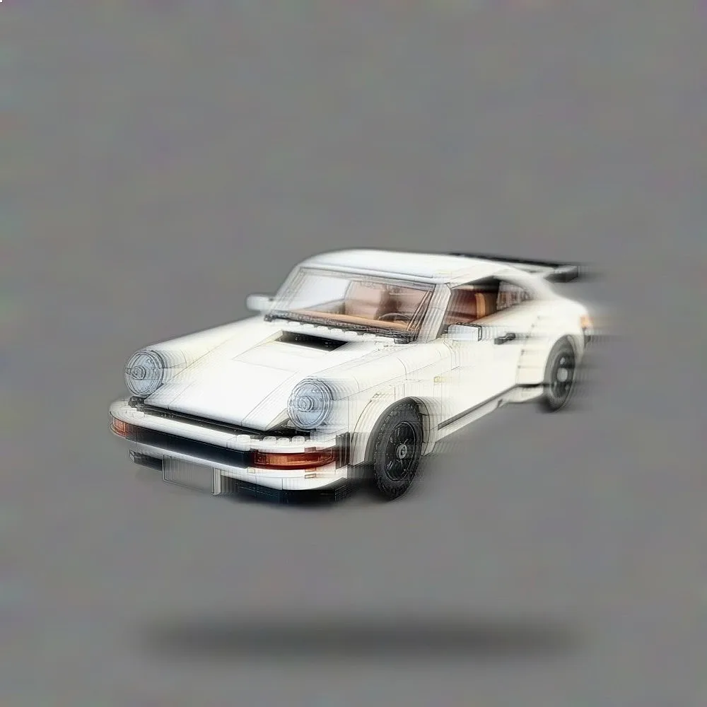 1458PCS new model retro car assembly figurine, car classic vehicle – perfect for DIY christmas gifts for friends view 4