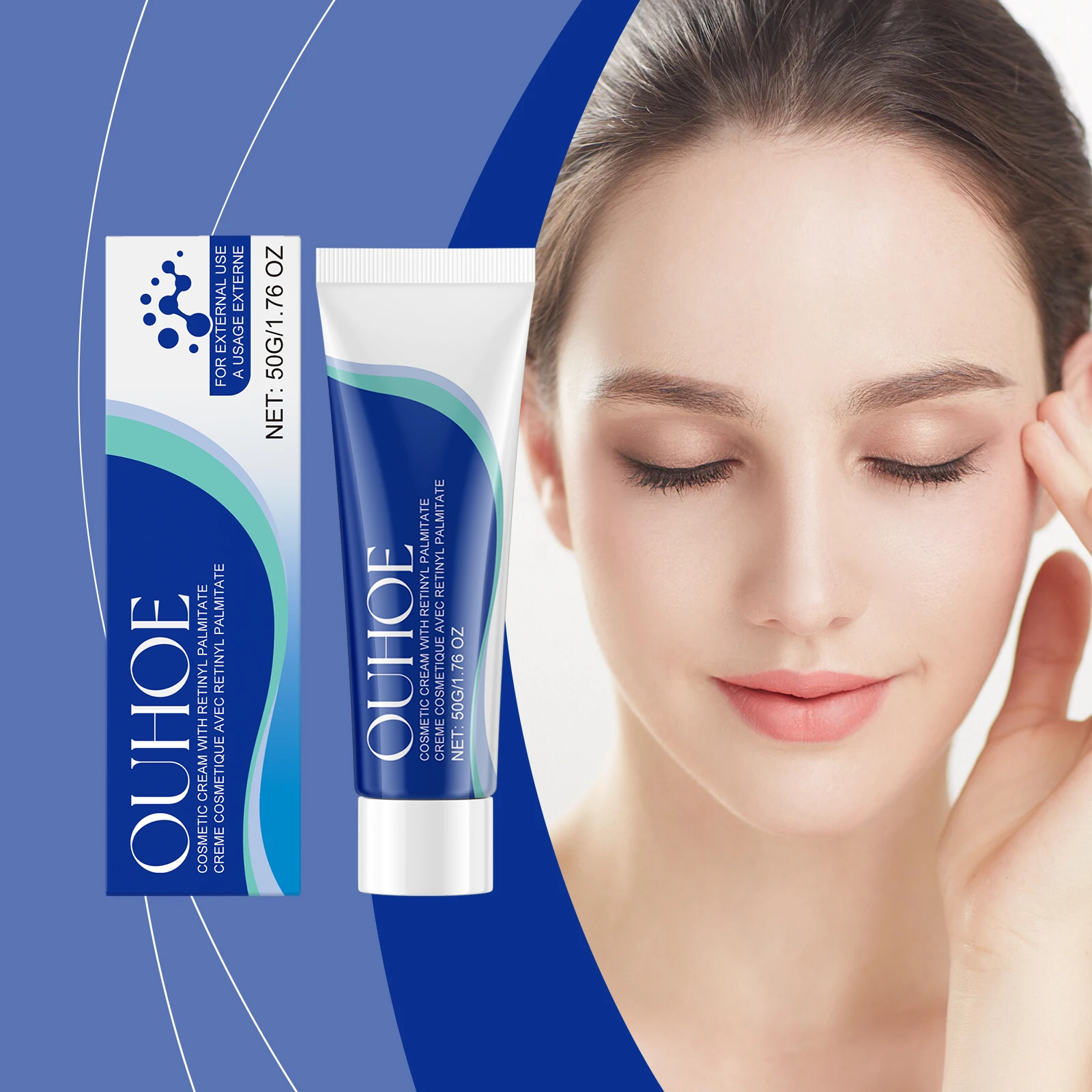 

Retinol Night Hydrating Cream - Gentle Moisturizing, Firming, Brightening Skin Care