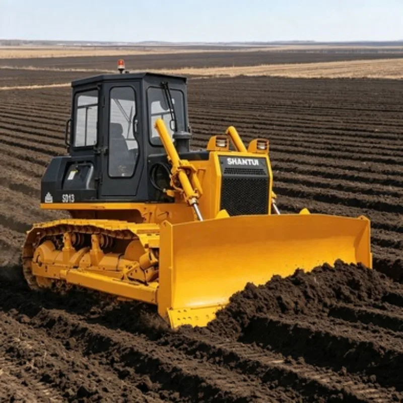 Multifunction Tracked Dozer Bulldozer Earth Mover 220HP Hydraulic Dozer Equipment Construction Machinery for Logging Use