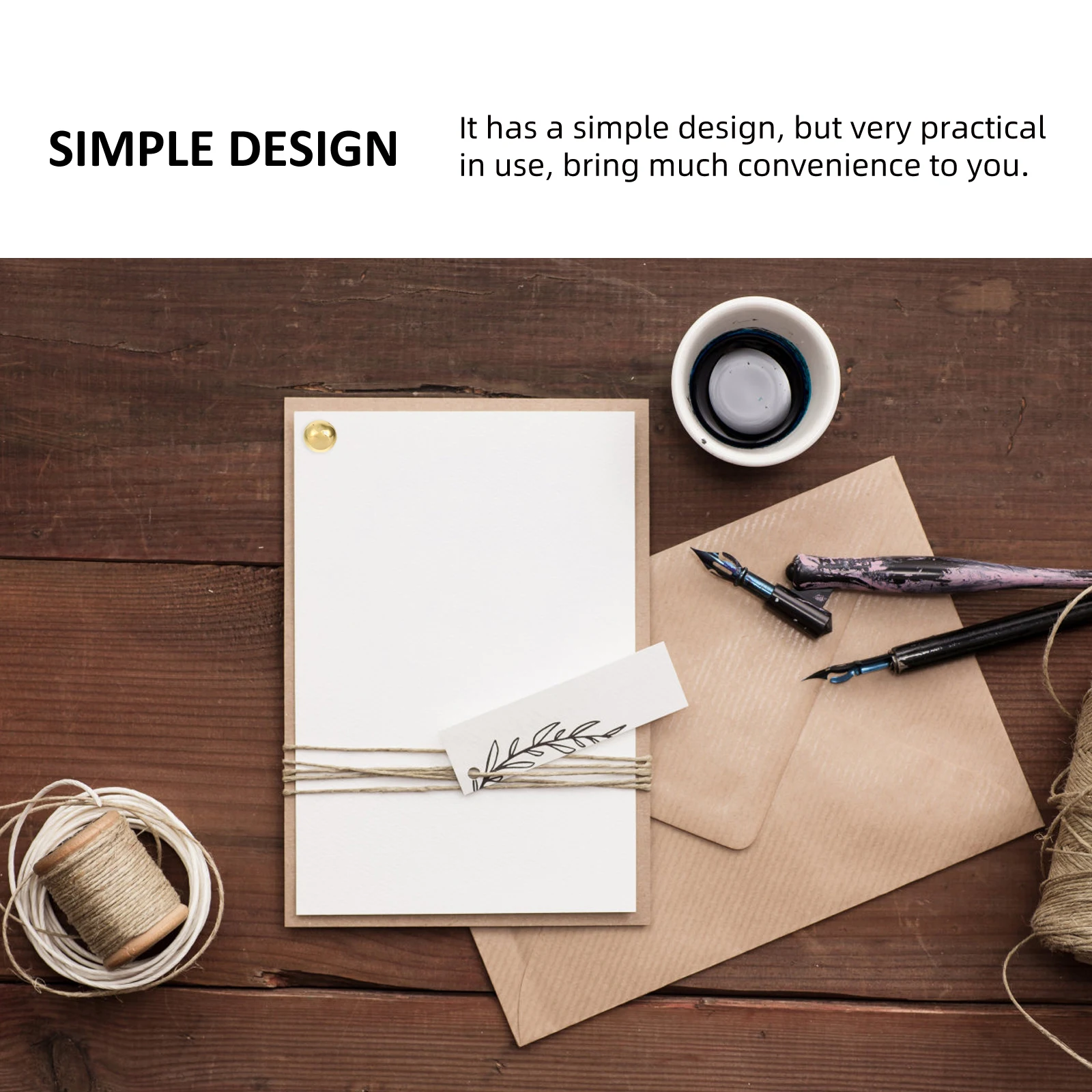 

50pcs Metal Round Head Tacks 8MM Gold Double Prong for DIY Crafts Scrapbooking Card Album Decor Kids Handmade Accessories Brads