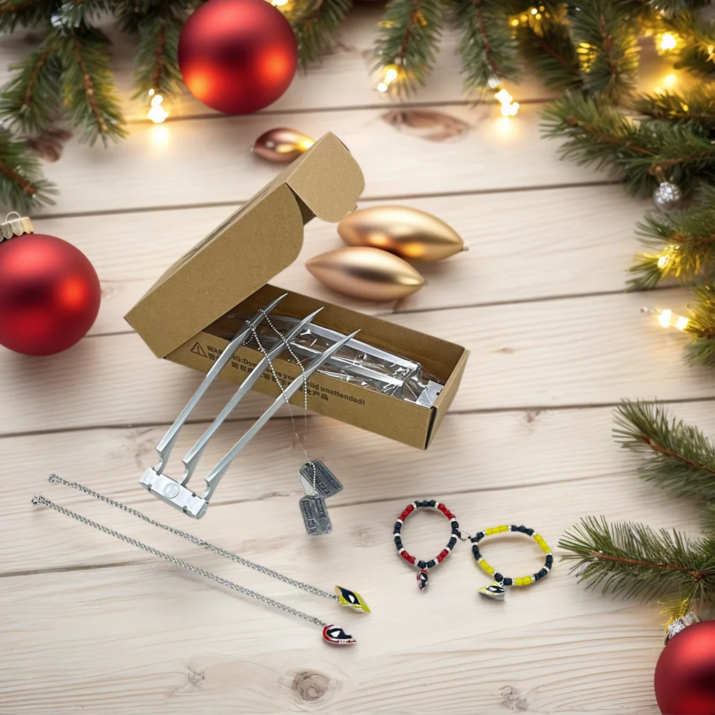 Wolverine Cosplay Wolverine Mask Wolverine Claw Prop Child Movie Luxury Mask Cape Christmas Halloween Child Fantasy Play Gifts