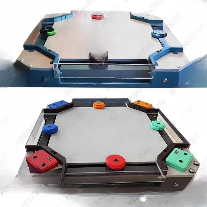 Custom DIY Arcade Multiplayer Game Stick Air Hockey Electronic Super Circle Table Game Mini Game Board