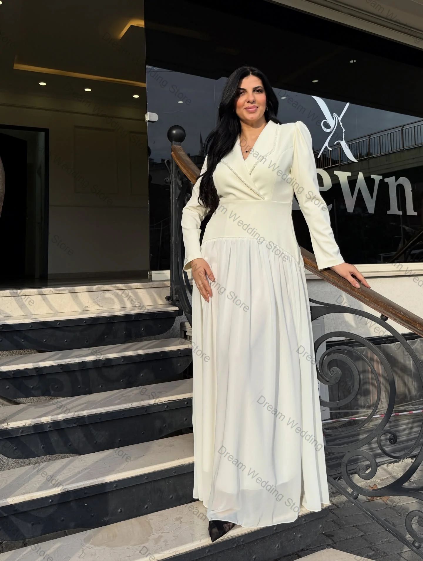 Różowy Garnitur Damski ze Spódnicą, 2-częściowy Zestaw: Marynarka z Koralikami + Sukienka Wieczorowa, Formalny Żakiet Biurowy, Personalizowany Płaszcz na Wesele dla Gościa