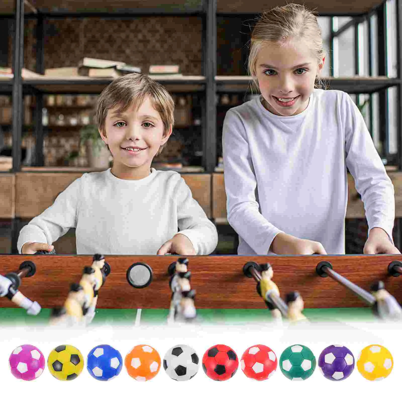 10 Pcs Foosball Accessories Plastic Table Football Kids Soccer Substitute Replacement Child