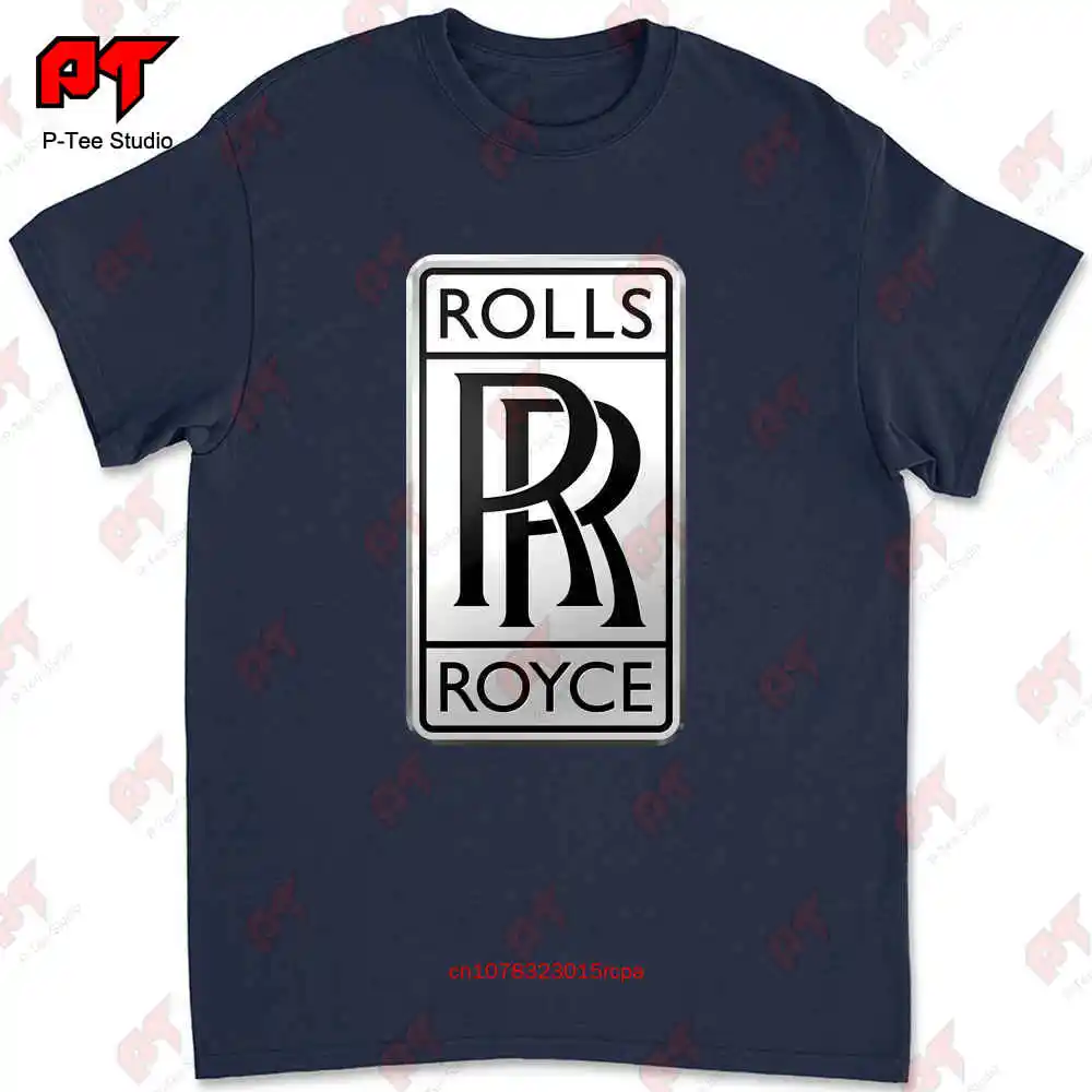 Rolls Royce Logo Unisex Embroidered Premium Tshirt Sport Outdoor Gift EYVR