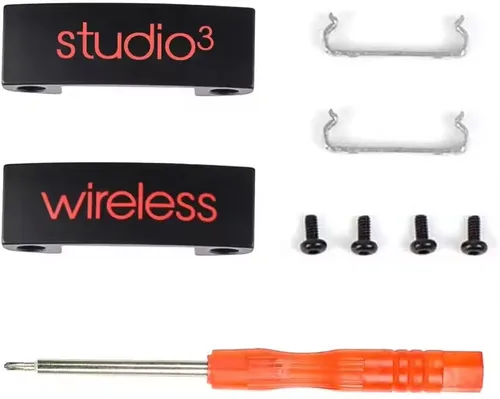 Nuevas piezas de repuesto para reparación de arco de diadema con tornillos y destornillador para auriculares inalámbricos Beat Studio 3 3,0