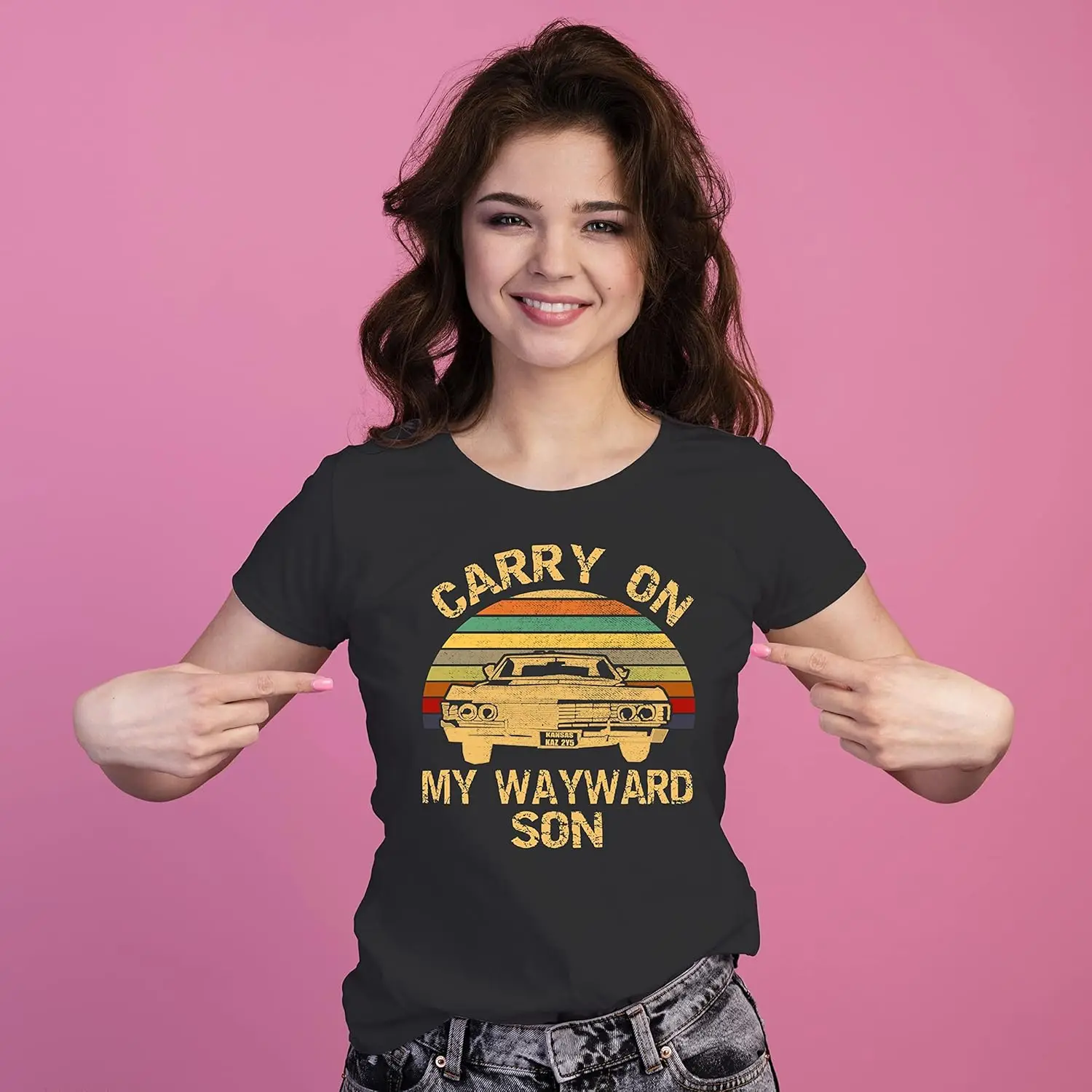 Supernatural Carry On My Wayward Son T-shirt