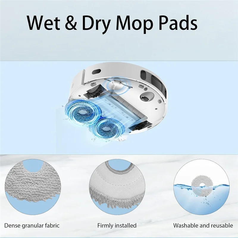 ملحقات مكنسة الروبوت Dreame X40 Ultra /L10s Ultra /L10s Pro Ultra Series L30 Ultra /X30 Ultra /L20 Ultra