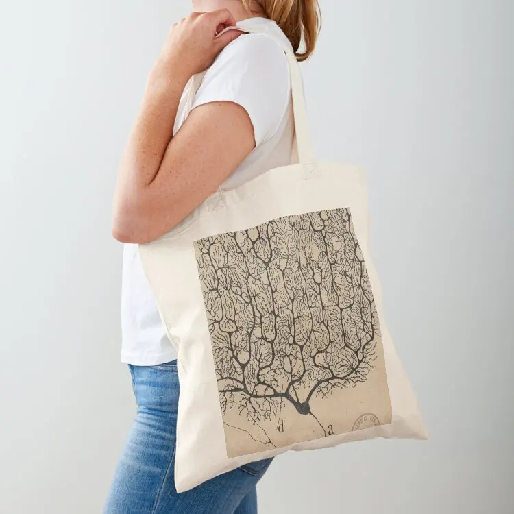 

Cajal's neurons sketch Tote Bag Large bags for women tote bag women cute tote bag Big