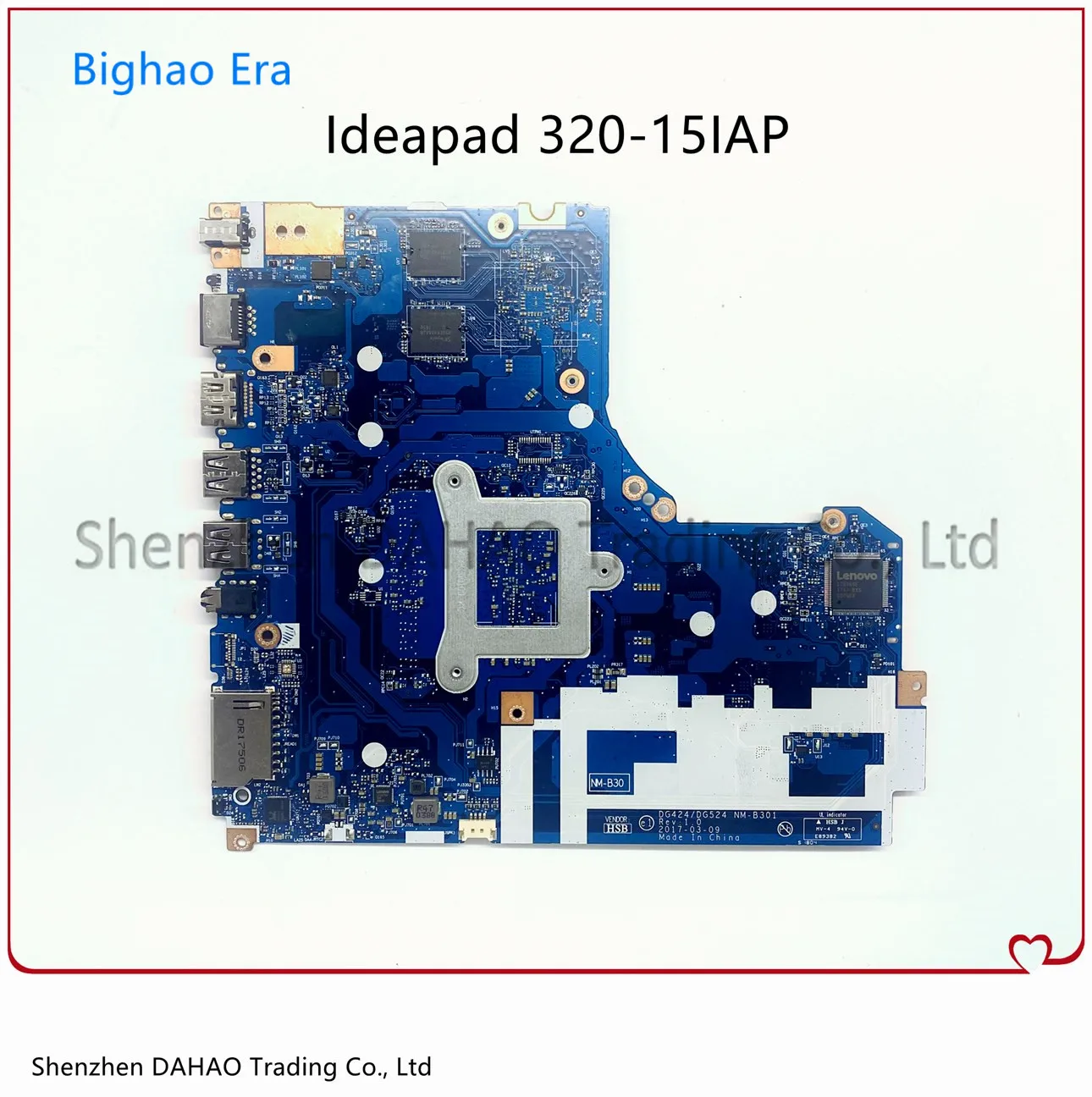 FRU: 5B20P20638 5B20P20640 For Lenovo Ideapad 320-15IAP Laptop Motherboard DG424 DG524 NM-B301 With N3350/N3450 CPU 2G-GPU