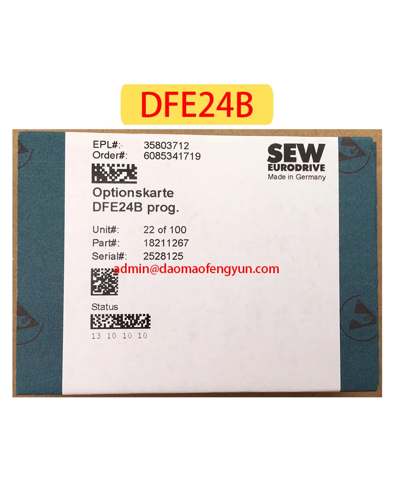 

DFE24B Brand New Adapter Communication Card 18211267，Fast shipping