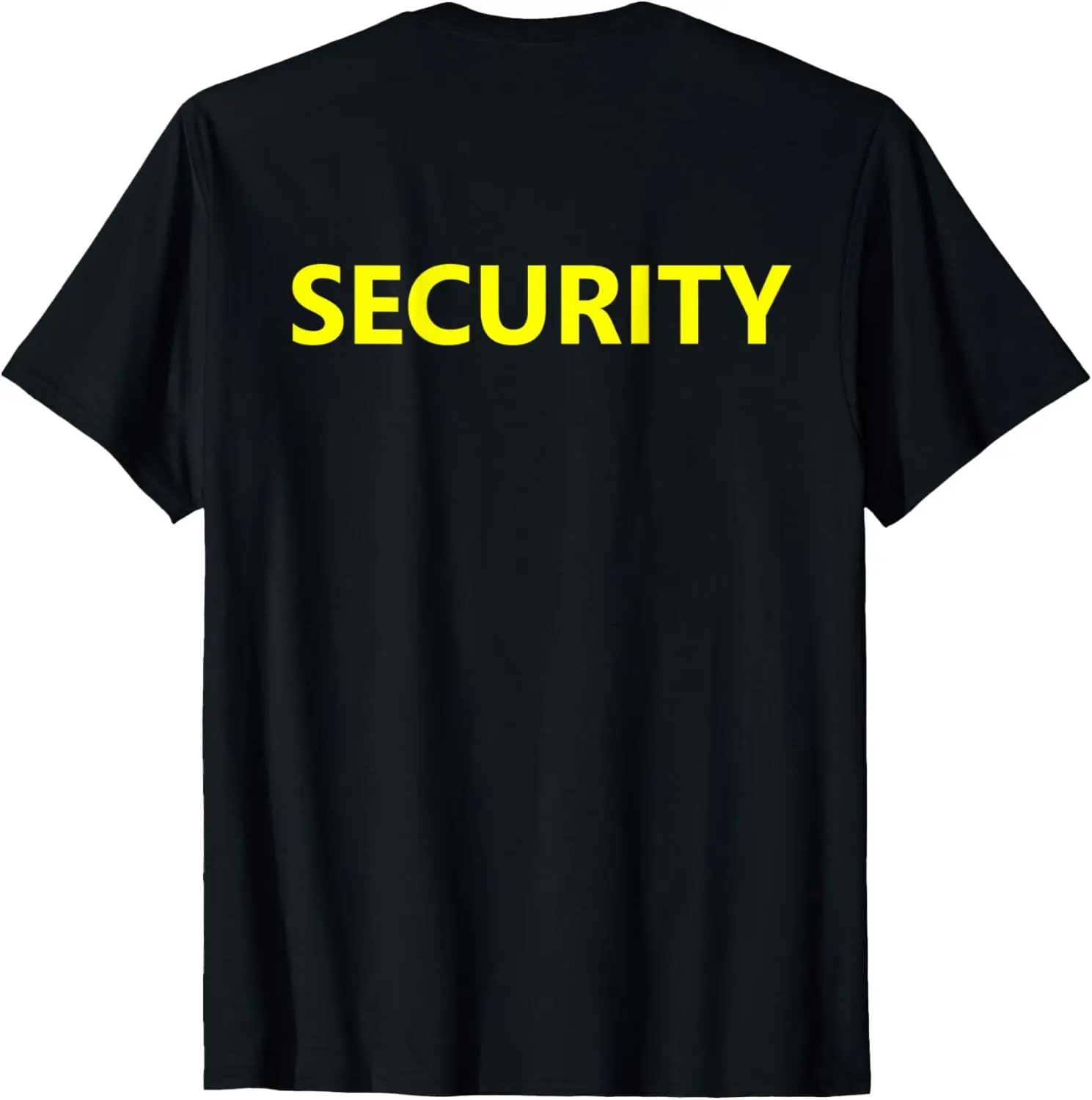 Security Event Staff Job Guard Uniform (DOUBLE-SIDED PRINT) T-Shirt