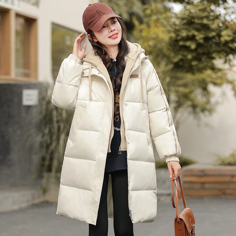 Down Cotton Jacket Women Loose Winter Thick Coat 2024 New  Clothing Ladies Parka Women Warm Coat Female Windproof Parkas Outwear