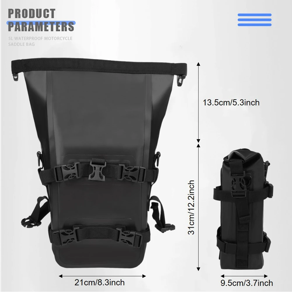 ل BMW R1250GS R1250 GS ADV R 1250GS مغامرة GSA دراجة نارية الإطار تحطم القضبان حقيبة مقاومة للماء الوفير أداة إصلاح وضع حقيبة