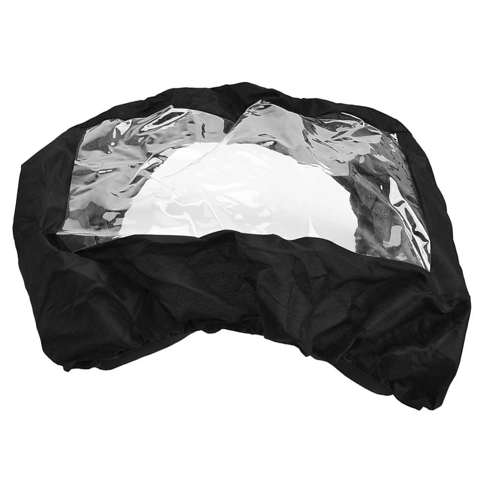 420D Waterproof Elastic Cover with Transparent Viewing Window for Hopper Spreader with Secure Fit and Convenient Storage Bag