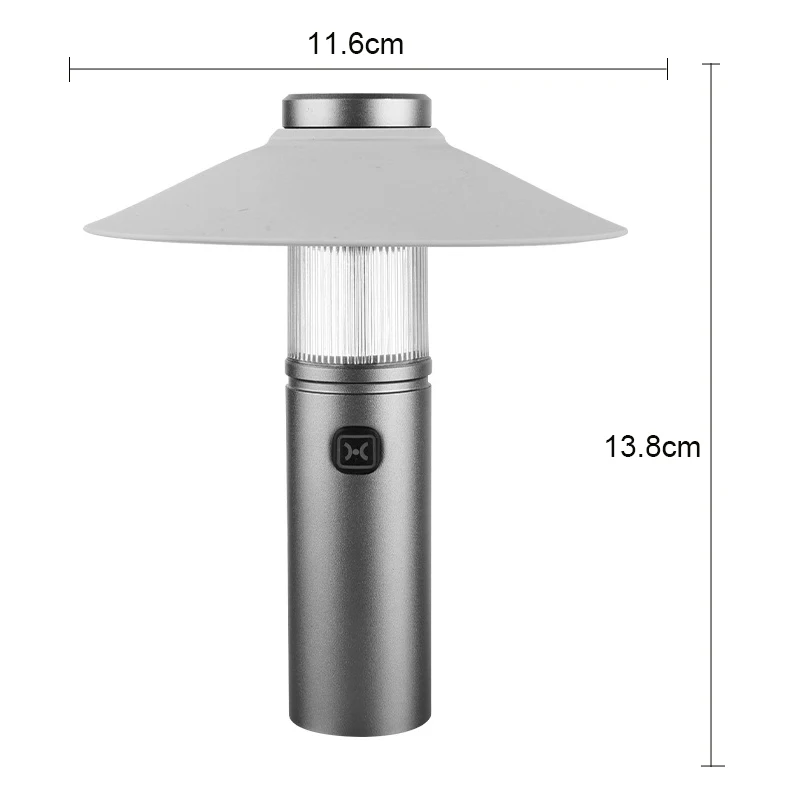 LED Camping Lights Portable Rechargeable Outdoor Waterproof Camping Tent Lamp Multifunctional Emergency Ambient Hanging Light