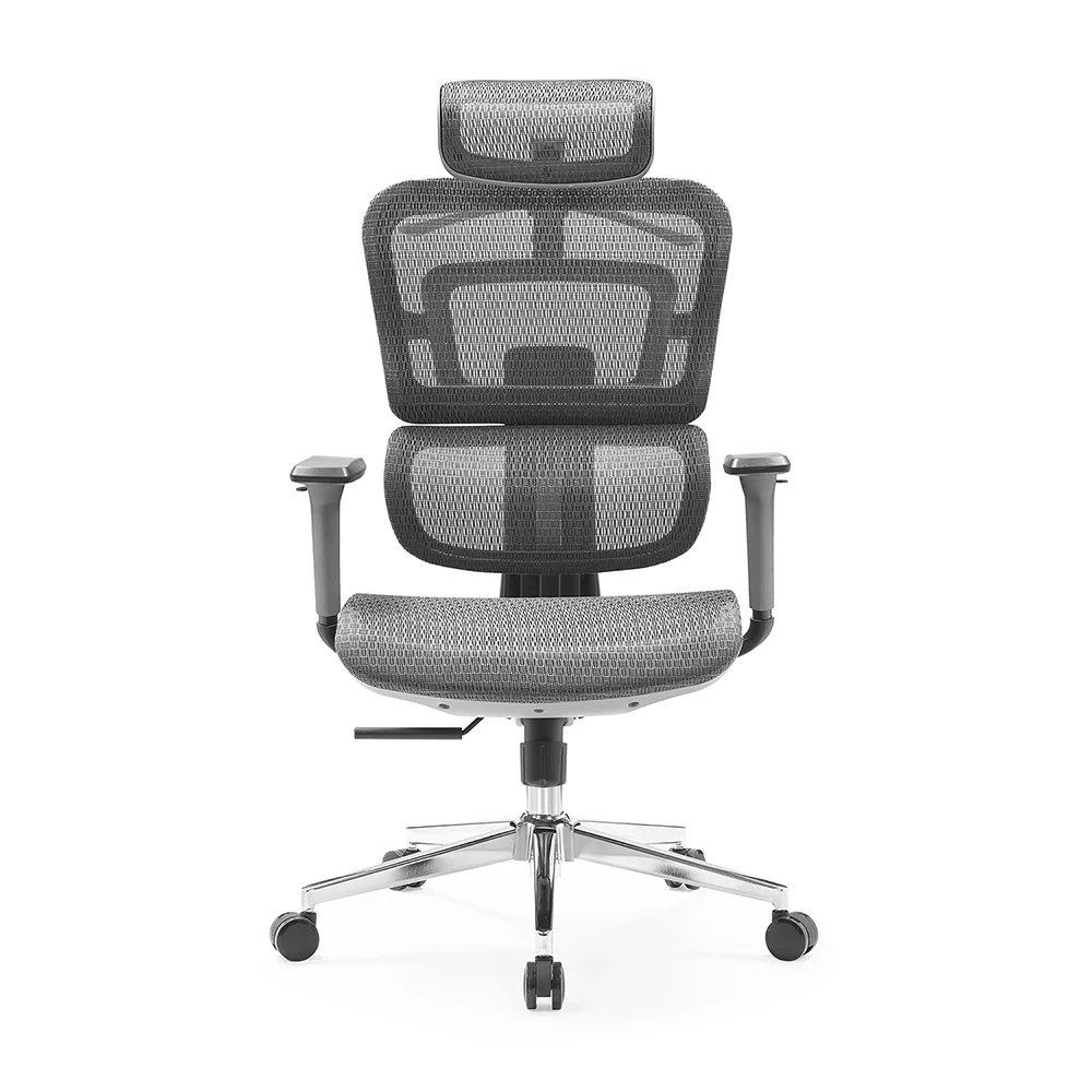 New Modern Lift Mesh Fabric Hight Back Swivel Design Ergonomic Executive  Oficina Staff Office Chair