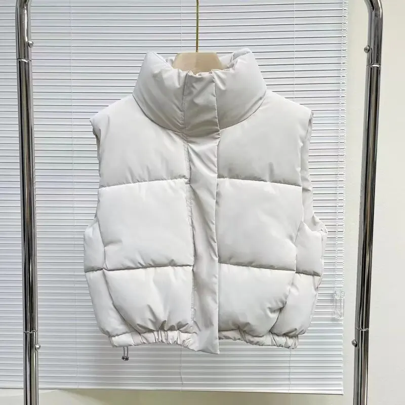 Herbst Winter Damen ort Svel Stehkragen Weste 2023, Faion Slim Fit, vielseitige Heat Pred Weste, Reißverschluss, andere...