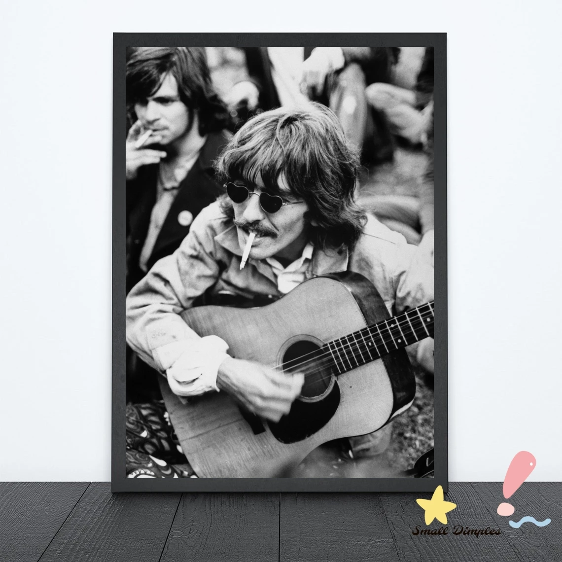 George Harrison Music Star Poster Canvas Art Print Home Decoration Wall Painting ( No Frame )