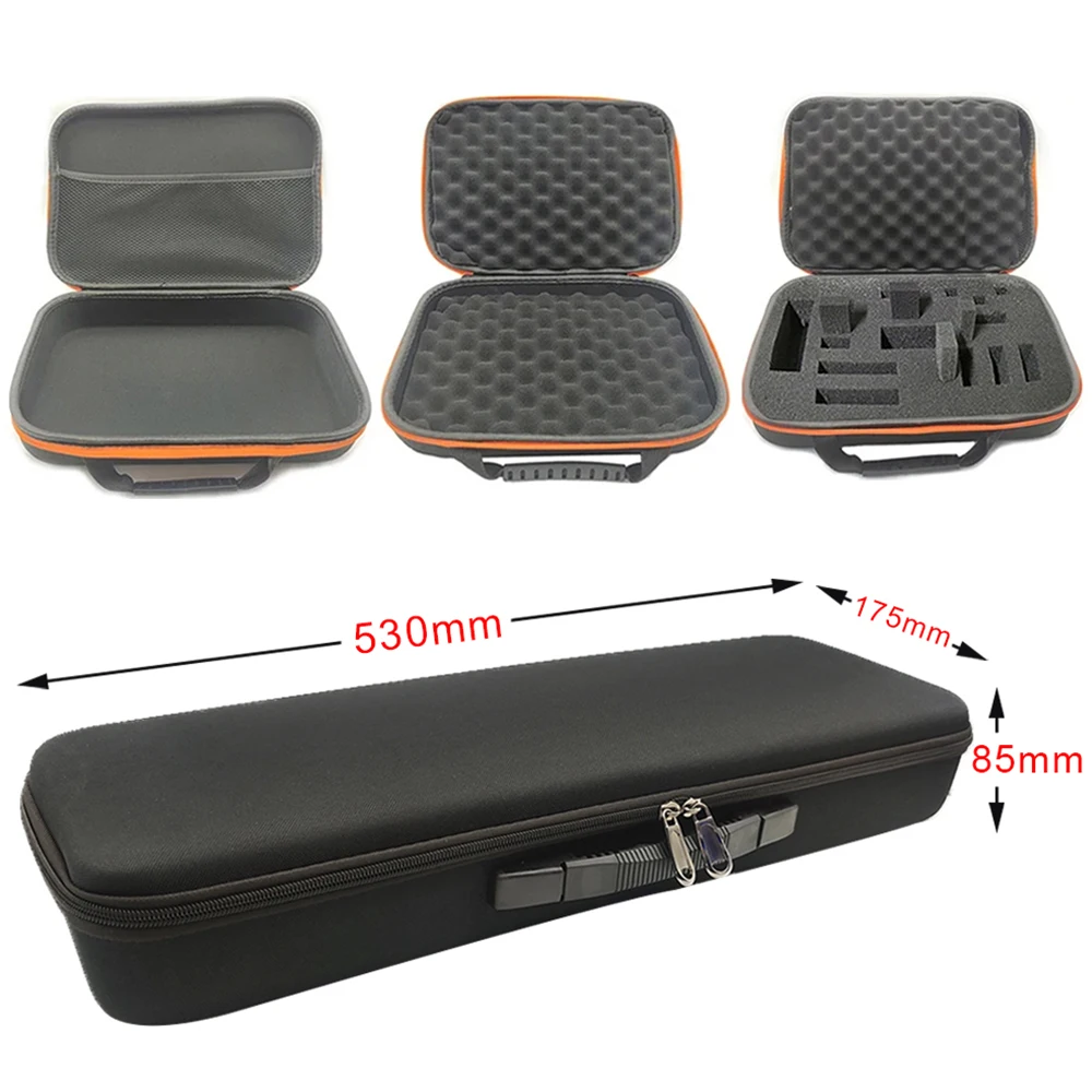 DIY Foam Hard Storage Box Travel Zipper Bag Carry Case For Outdoor Tool Accessories Personalization Shockproof Camera Bag