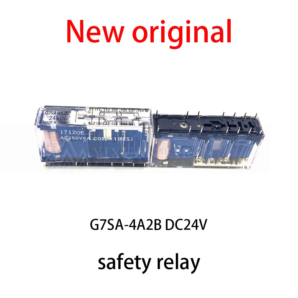 1Pcs New G7SA-4A2B DC24V Safety relay 14 pin 24VDC