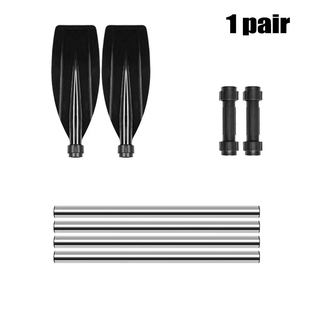 Recreational Aluminum Alloy Kayak Paddles Anti-twist Design Portable Canoe Oars Durable Detachable Fishing Boat Pulp Travel view 5