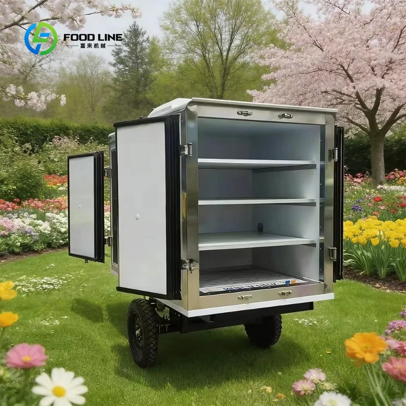 Customized Multi Temperature Zone Freezer Trailer for Food Grade Cargo Distribution Reefer Container
