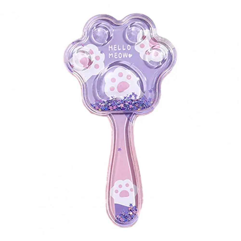 Cartoon Cat Paw Air Cushion Massage Comb Anti-static Scalp Massage Hair Brush Kids Girls Hairdressing Massage Comb