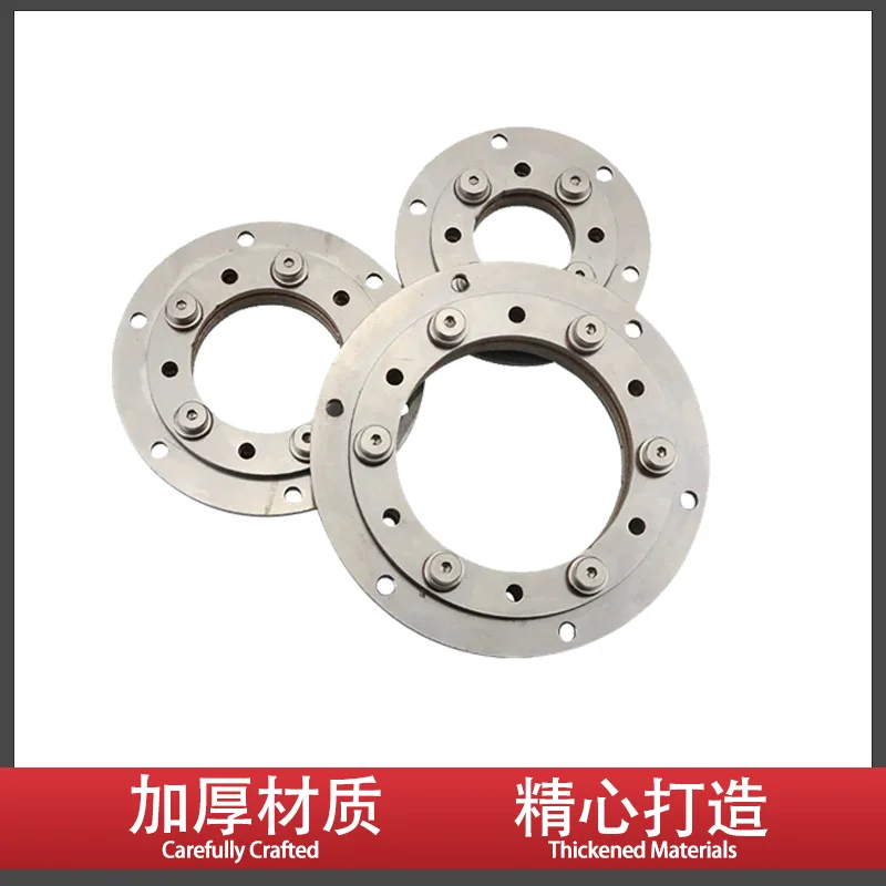 304 Stainless Steel Hinge 360 Degree Adjustable Stop Dial With Large Wire Hole Adjustable Damping Rotary Shaft