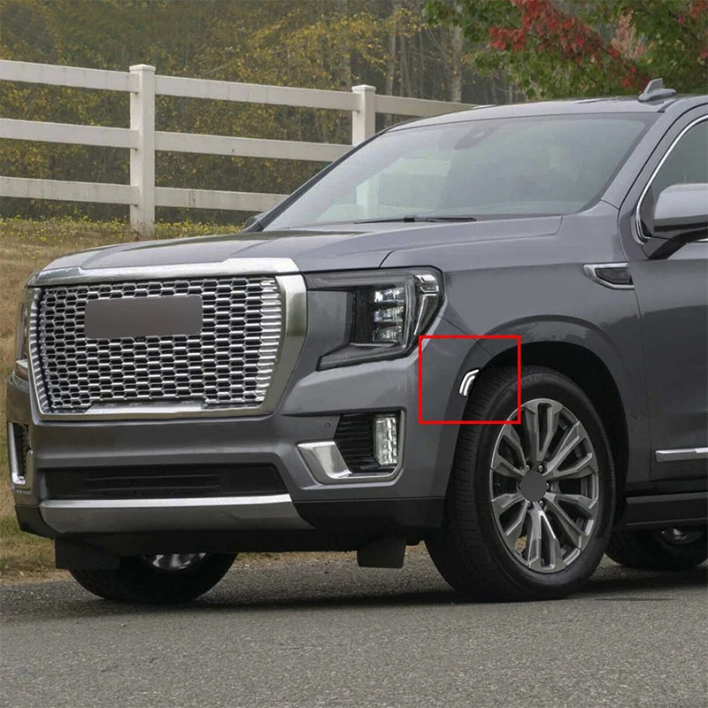 

Черные линзы для переднего бампера GMC Yukon XL Chevrolet Suburban Cadillac 2023 2022 2021, 1 пара