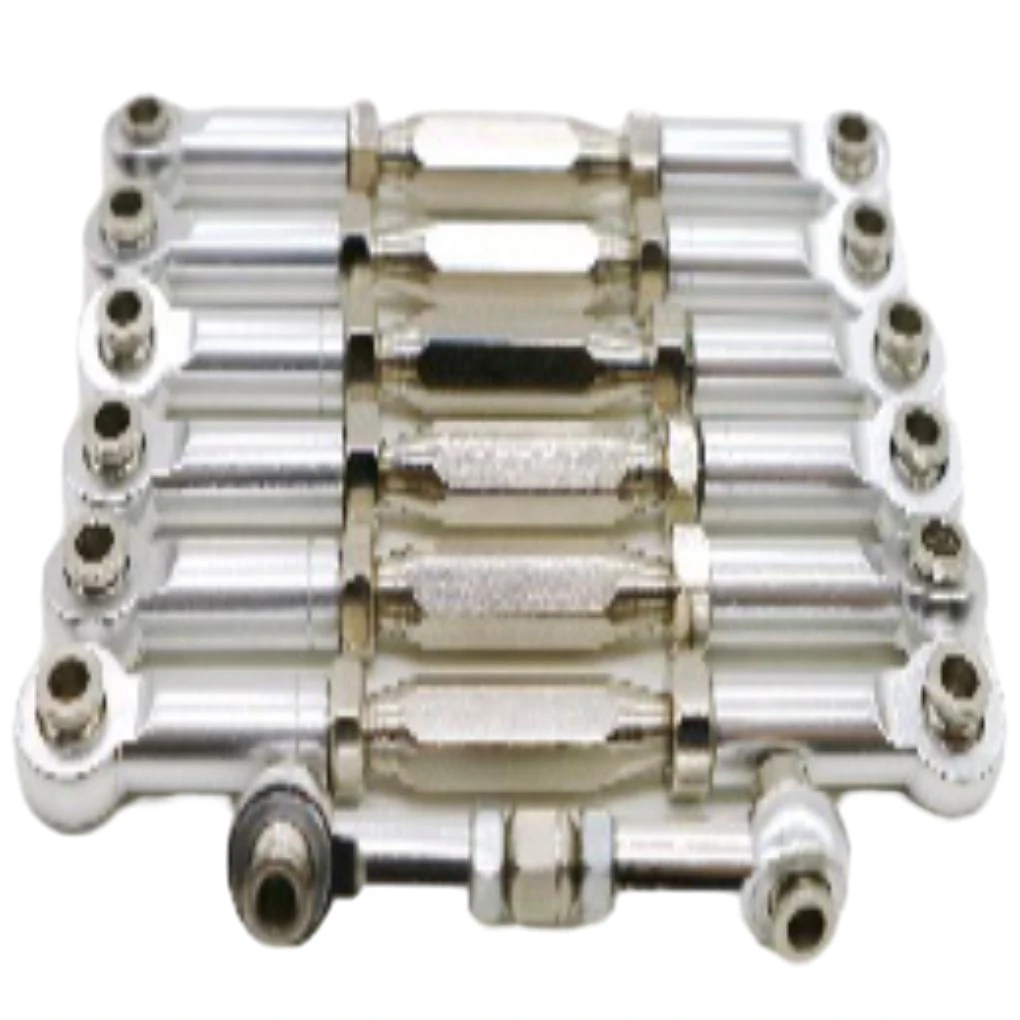 

Aluminum Alloy Wheelbase Steering Link Rod Set For 1/10 SLASH 4x4 RC Car Part RC Car Accessories Replacement Parts