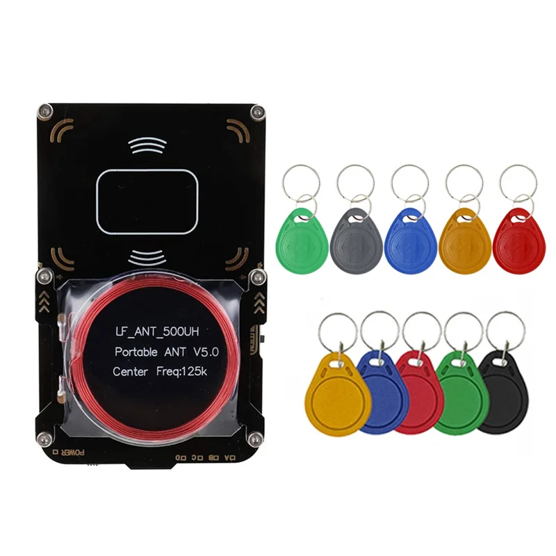 Lettore di schede RFID APPLIA-Proxmark3 + 5XT5577/UID Portachiavi IC/ID Chiave Scrittore RFID Duplicatore NFC 5.0 Programmatore copiatrice chip intelligente