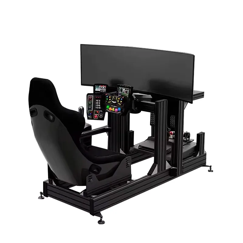 Sim Racing Rig Fanatec Dd Pro Homemade Racing Simulator Cockpit Simulator Driving Ps5 Sim Racing Cockpit Aluminum