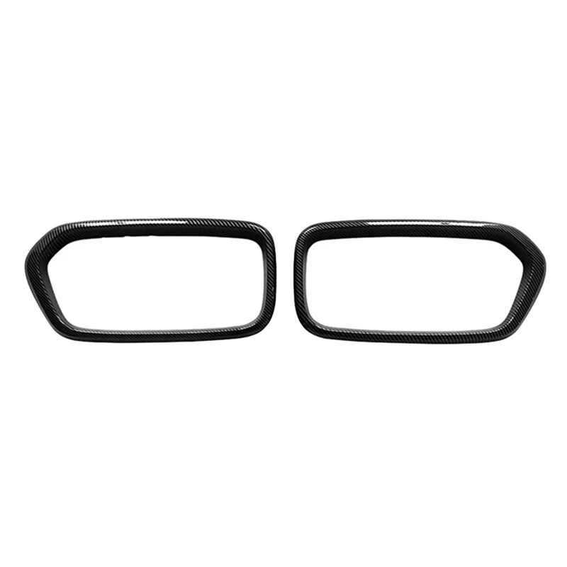 

Решетка переднего бампера, накладка на рамку, гоночная средняя сетка, накладка на рамку для BMW X2 серии F39 2018-2021, детали с узором из углеродного волокна-ABQ