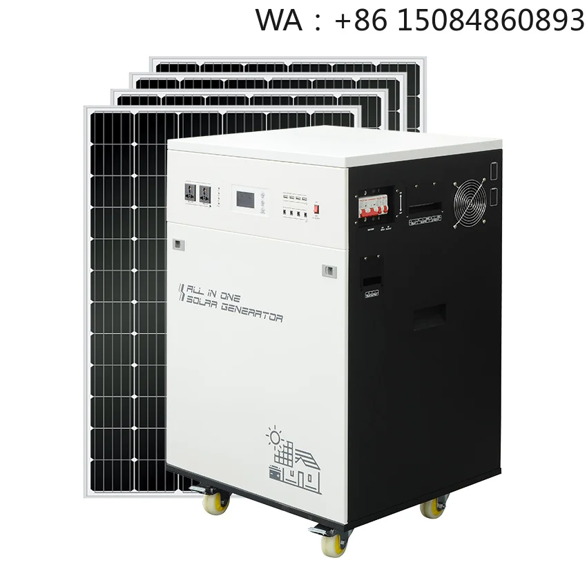 3KW-10KW On/Off Grid Hybrid Solar Inverter, Solar Accessories, 220V Pure Sine Wave Converter, Home Solar Power Accessory