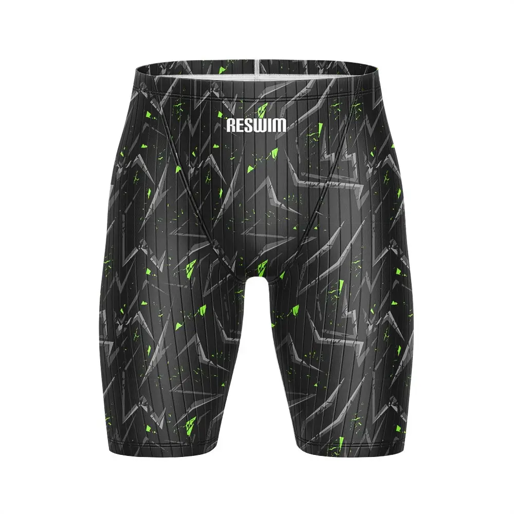 

2025 Swimming Men's Swimsuit Trunks Swim Surf Shorts Beach Summer Quick Dry Uv Swimwear Pro Rash Guards Gym Tights Jammers Short