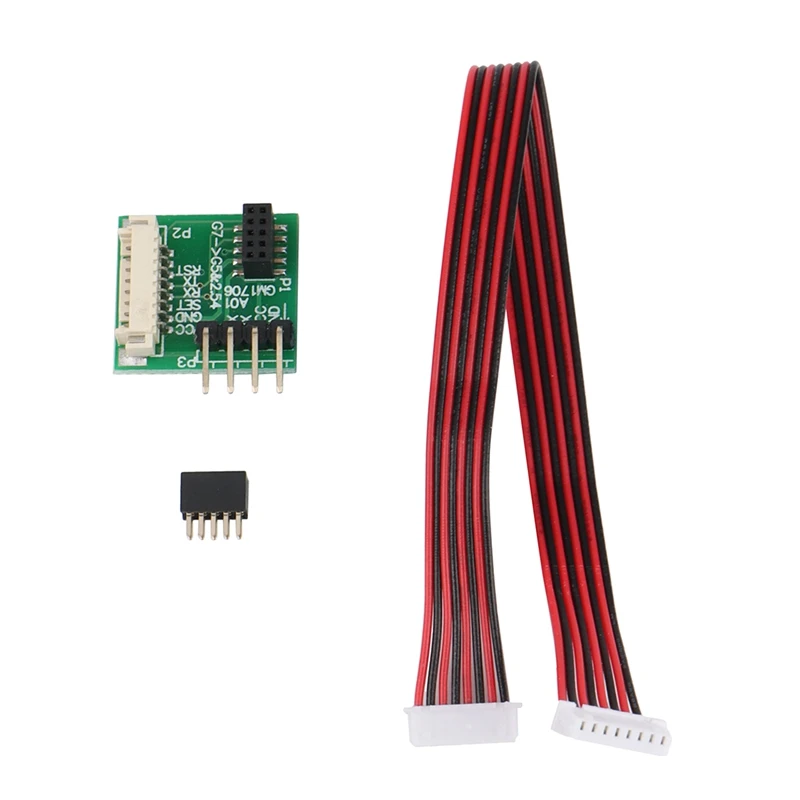 SENSOR de polvo PM2.5, Sensor Digital de forma delgada PMS7003/G7, PM2.5, placa de transferencia incluida + Cable