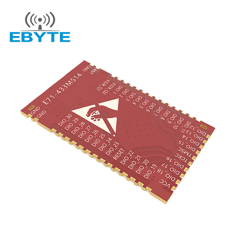 CC1310 UART Wireless Modul 433MHz 14dBm rf Sender Empfangen Kleine SMD Typ RF Modul Mit IPEX Interface EBYTE E70-433T14S