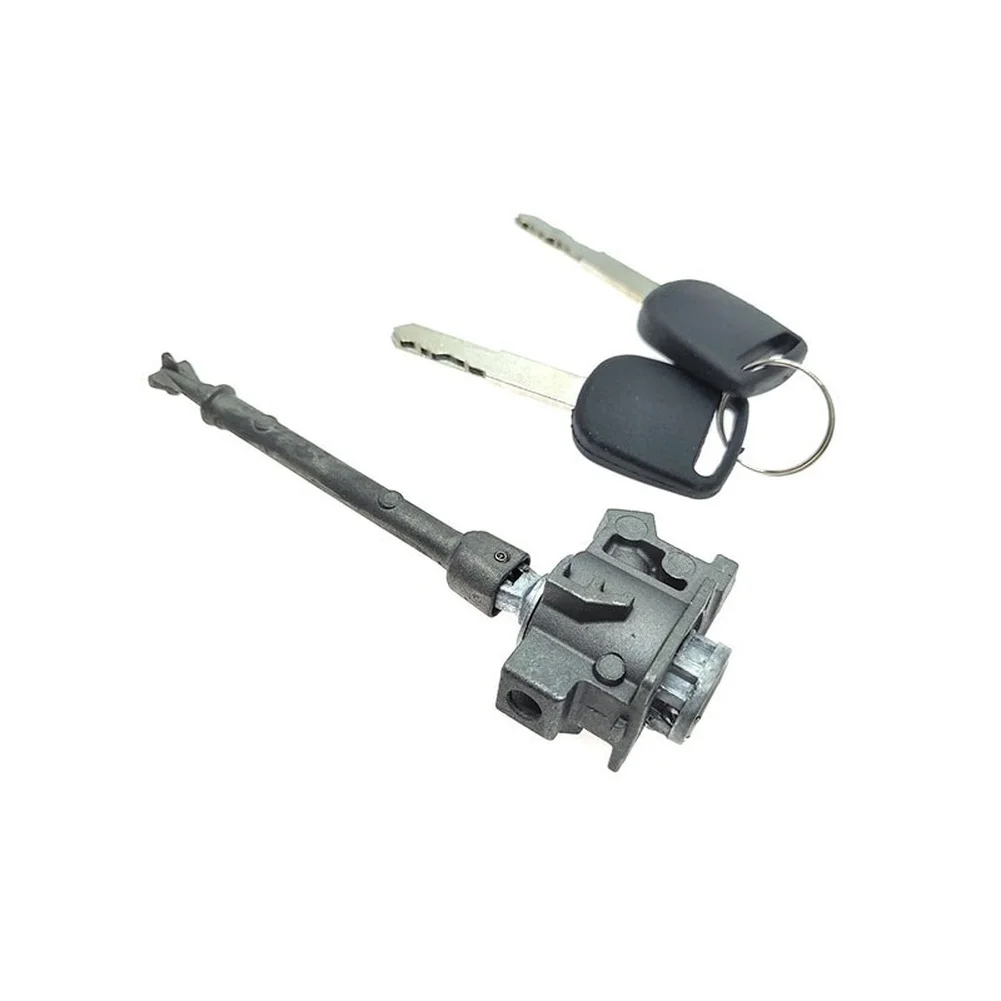 

For CRV Left Front Door Lock Cylinder Silver Stainless Steel 04921TLAA01