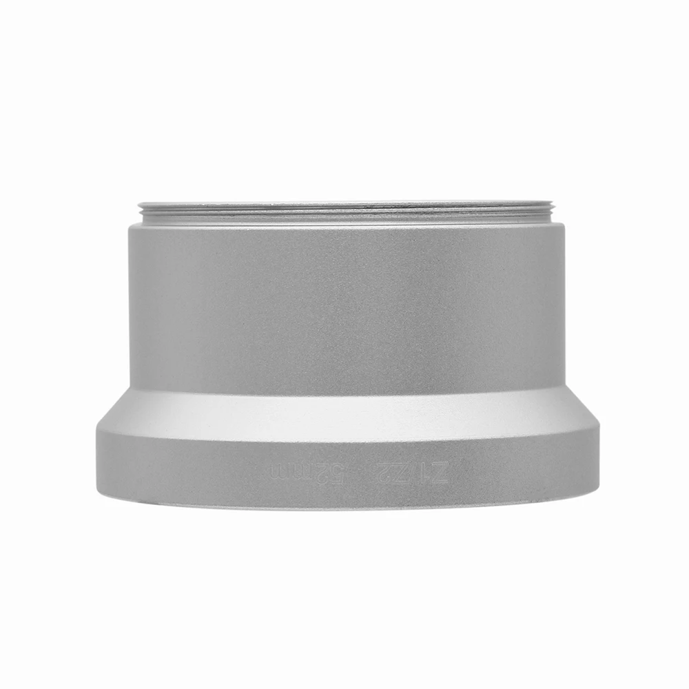 New 45mm to 52mm Silver Lens Adapter Ring Tube for Minolta Z1 Z2 F52mm-M45mm